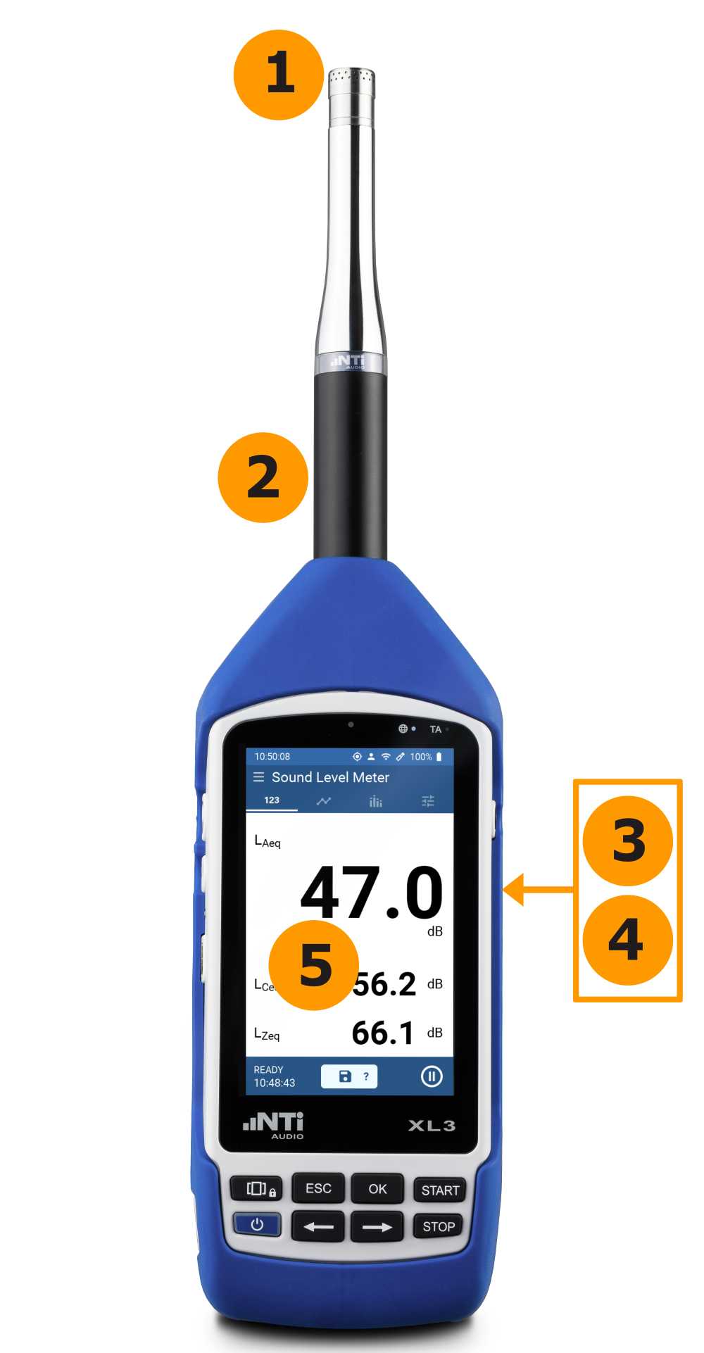 NTi-Audio_XL3_front_How_does_a_Sound_Level_Meter_work