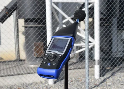 Xl2 Ta Sound Level Meter With Attached Microphone
