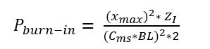 Formula Xmax Loudspeaker