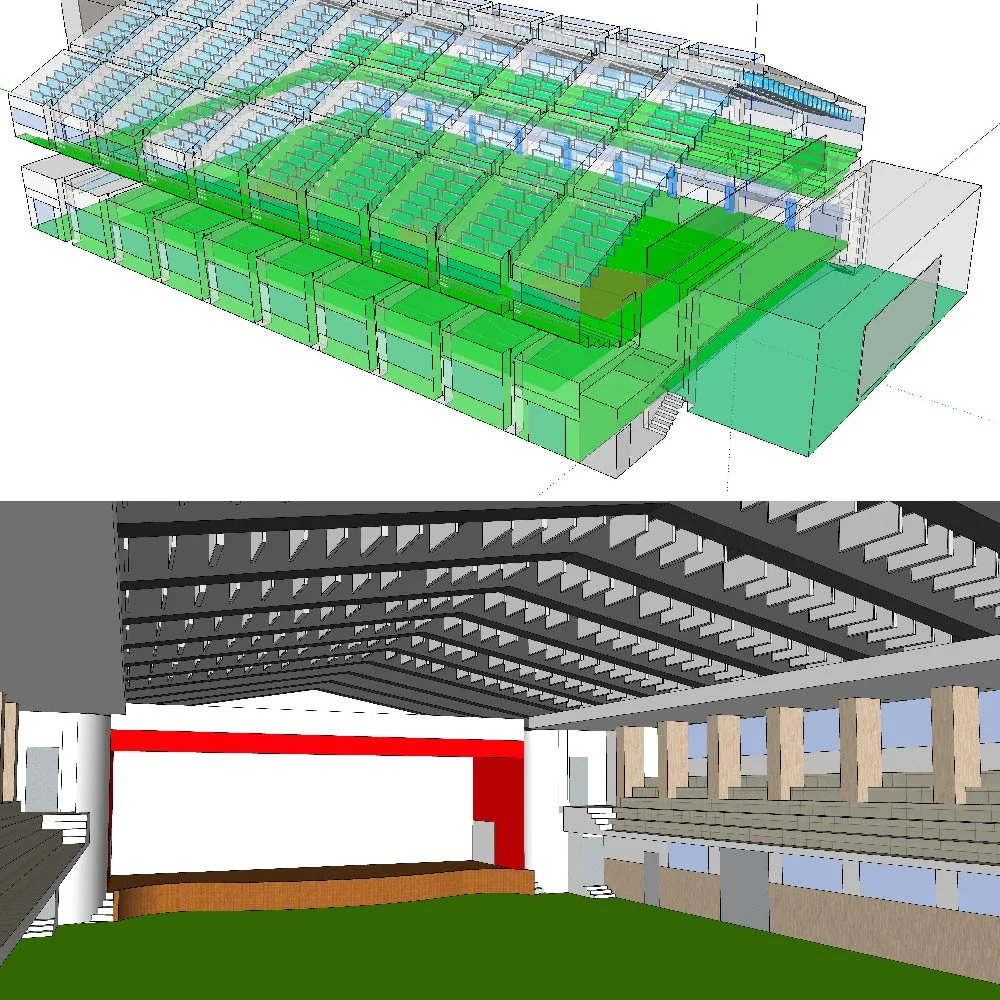声学装修改造 Ease建模 Ntiaudio Square 画板
