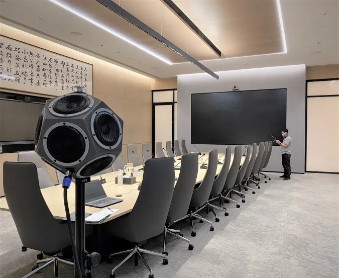 声学装修改造 会议室rt60测量 Ntiaudio